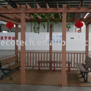 wpc decking/railing/bench/pavilion