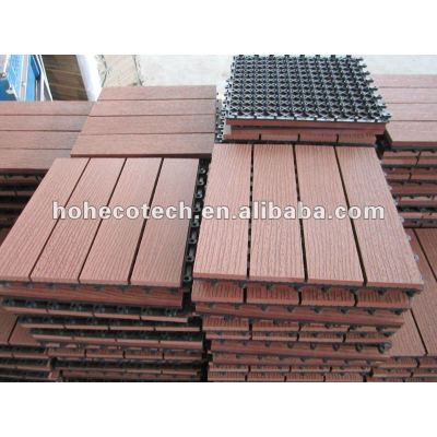 WPC interlocking deck/DIY tile/DIY decking/wpc decking