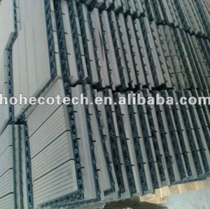 Interlocking wpc outdoor decking tiles (CE RoHS)