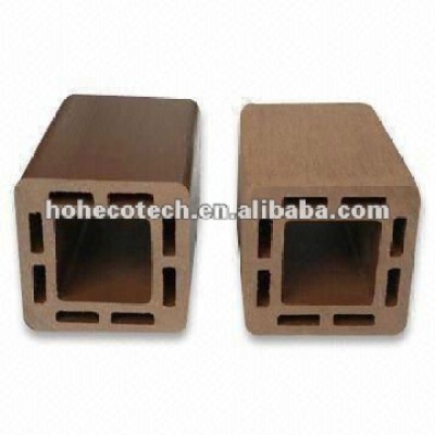 Recycled high quality outdoor decorative wood plastic composite wpc fencing/railing post