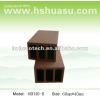 Plastic wood fencing WPC post 60*40mm