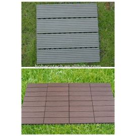 diy tile/eco-friendly wood plastic composite decking