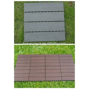 diy tile/eco-friendly wood plastic composite decking