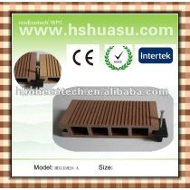 Eco-friendly hollow wpc outdoor decking (with clips)
