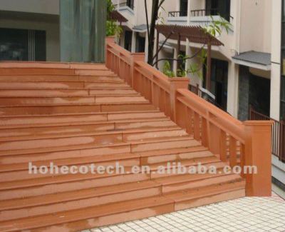 hot sell wood plastic lumber decks