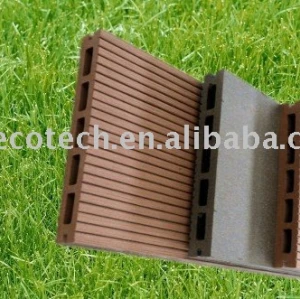 plancher de composé de plancher de decking de wpc