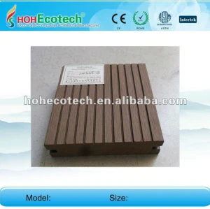 High Quality WPC solid decking, Wood decking,Wood composite deck (CE RoHS ISO ASTM GS)
