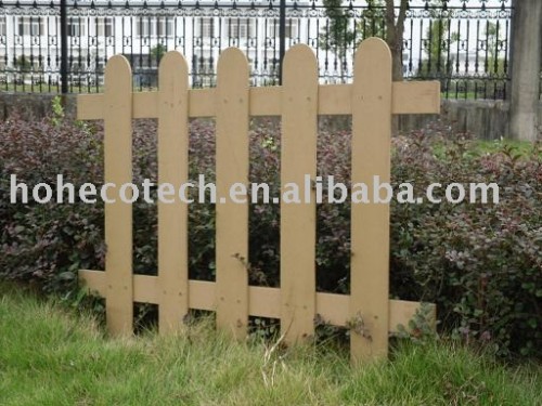 WPC Lawn Fencing(ISO9001,ISO14001,ROHS,CE)