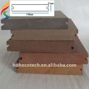 colorful wpc decking solid(ISO CE ROHS ASTM)