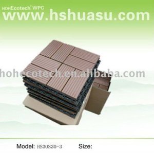 huasuの耐久の新しい木製のプラスチック合成のdiy板(水証拠、紫外線抵抗、抵抗腐敗するおよびひび)