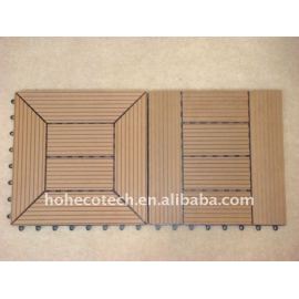 Compósitos de madeira/bambu diy decking de wpc placas de madeira decking composto plástico/pisos