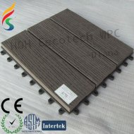 安いプラスチック木製の合成のタイル