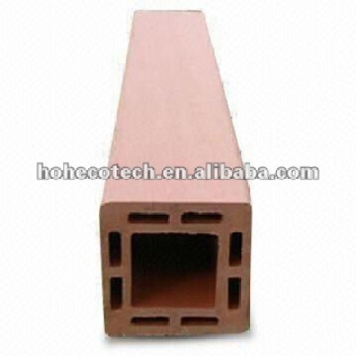 Recycled high quality outdoor decorative wood plastic composite wpc fencing/railing post
