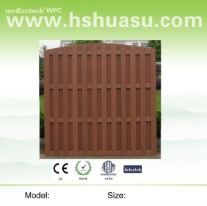 деревянный пластичный составной wpc забор