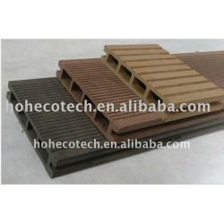素晴らしい設計はWPCの木製のプラスチック合成のdeckingか橋床板に溝を作った