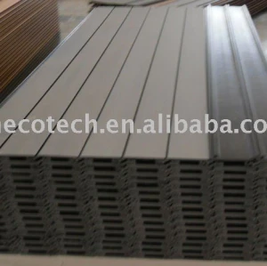 panneau de mur composé en plastique en bois