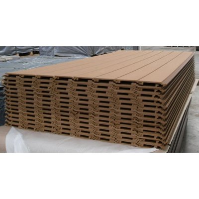 wood plastic composite wall panel