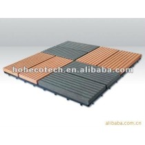 Durable hot sale wood plastic composite diy tile board (water proof, UV resistance, resistance to rot and crack)