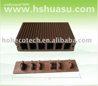 100% recycle environmental wpc decking