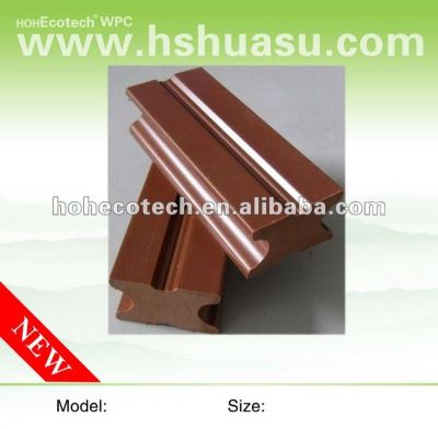 eco-friendly wpc solid decking joist (water proof, UV resistance, resistance to rot and crack)
