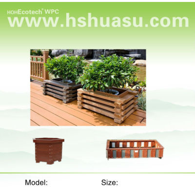 wpc garden product flower pot