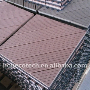 La pièce de lavage /Bathroom antidérapant, Portent-Resistan le plancher composé en plastique en bois/parqueter en bois /bamboo de decking