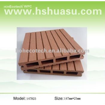 wpc outdoor decking(ISO9001,ISO14001,ROHS,CE)