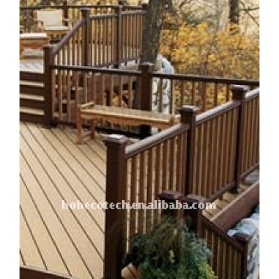 Wholesale price composite decking Wood plastic composite decking/flooring decking WPC trex deck