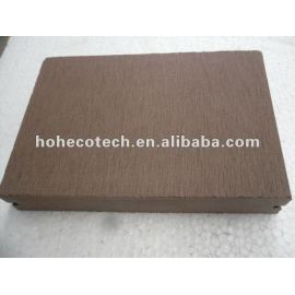 outdoor flooring wood plastic composite solid floor