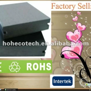 Promotion! Recycled anti-UV water-proof outdoor wpc decking (CE RoHS)