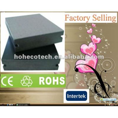 Promotion! Recycled anti-UV water-proof outdoor wpc decking (CE RoHS)