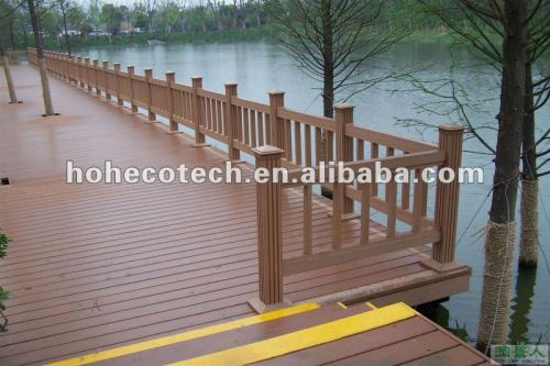 WPC outdoor bridge timber look flooring