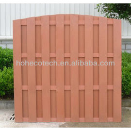 Easily Fabricated Leisure Garden fencing/Wood plastic composite fencing