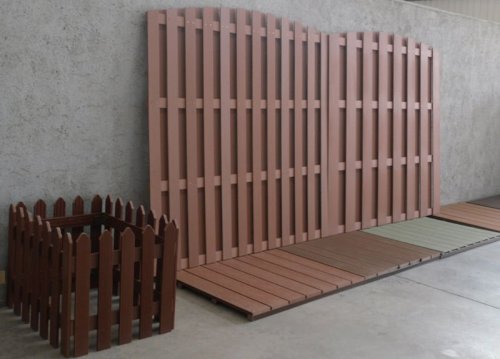 Eco-friendly wpc assembled fencing
