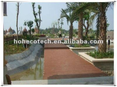 Outdoor terrence decking recycled plastic wood plank flooring