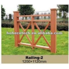 wpc fire-resistant water proof low price railing