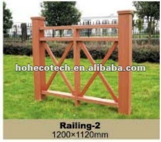 wpc fire-resistant water proof low price railing