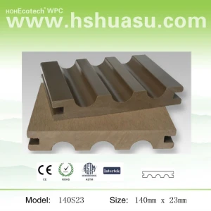 140x23mm wood plastic composite wpc