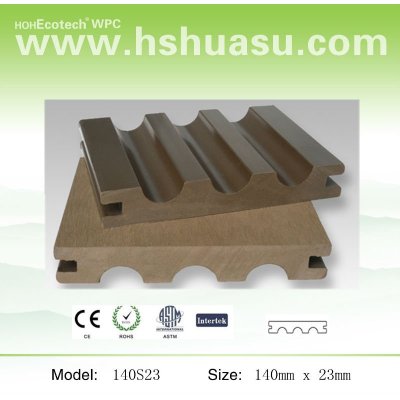 140x23mm wood plastic composite wpc