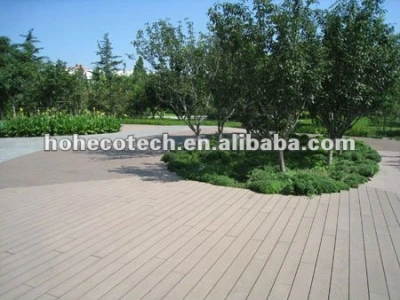 WPC garden flooring and patio flooring
