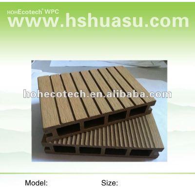 Outdoor Using Wood plastic composite decking