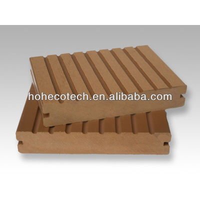 Europe welcome solid decking 140x25mm Long life ecofriendly recycled plastic wood composite flooring