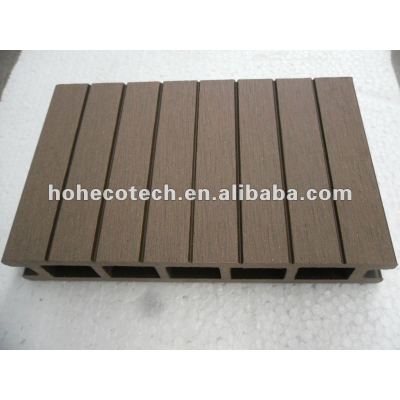 2012 Corrosion-resistant and Anti worm-eaten hollow WPC decking