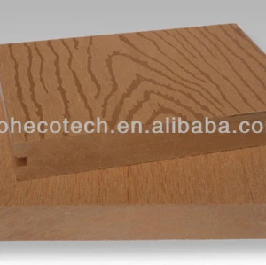Anhui Ecotech WPC hollow outdoor decking 146*21mm CE Rohus ASTM ISO 9001 approved