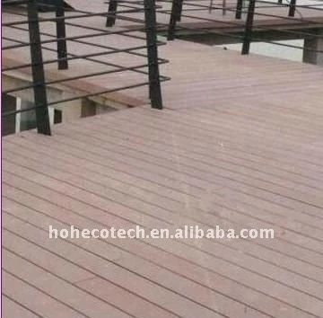 좋은 디자인 새로운 ecofriendly 물자 wpc 목제 플라스틱 합성 decking는 비닐 decking를 타일을 붙인다