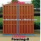 1800*1800mm hot sale water-proof wpc outdoor fence