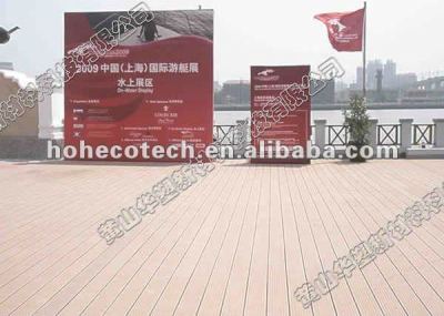 Wpc construction building material outdoor flooring board of plastic wood products