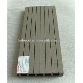 grey wpc flooring with clips