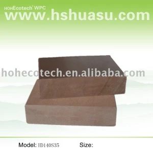 Decking de solide de WPC
