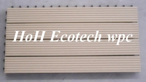 Eco-friendly wpc DIY tiles